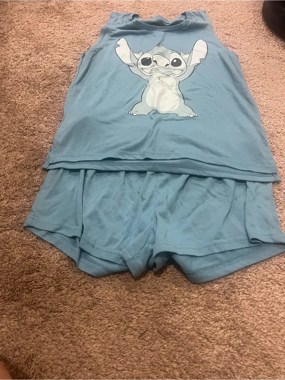 NWOT Size XS Stitch Pajama Set